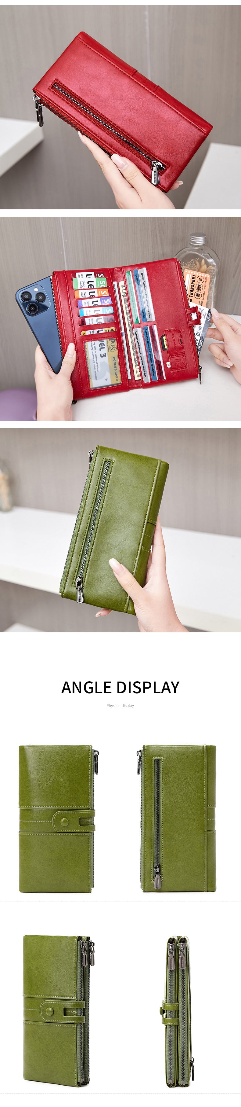 Multi Compartment Wallet