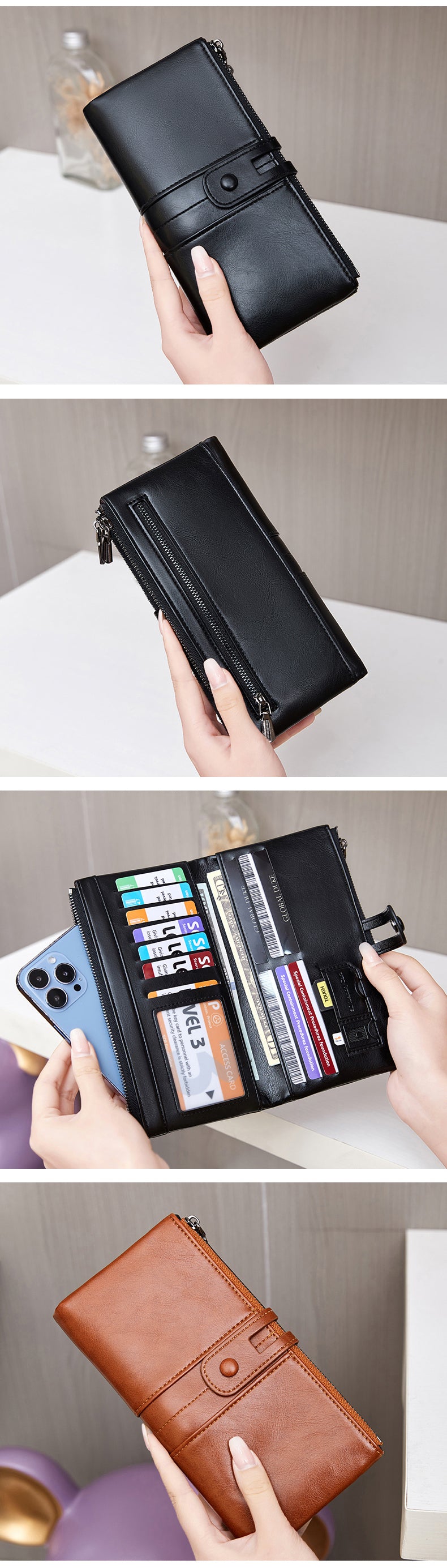 Multi Compartment Wallet
