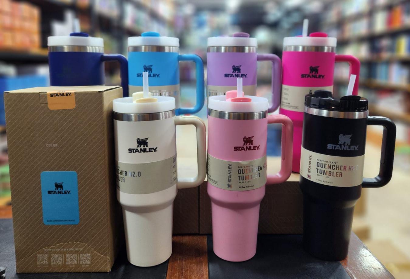 Solid colour tumblers