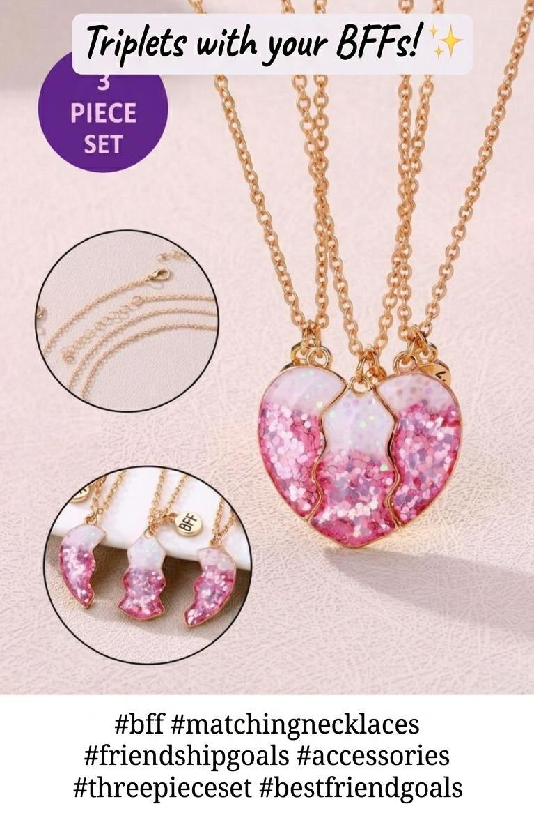 BFF Trio Necklace