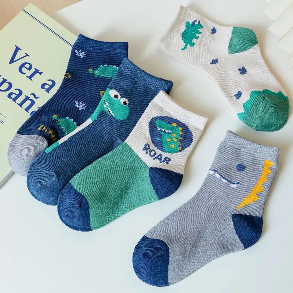 Dino Love Kids Socks