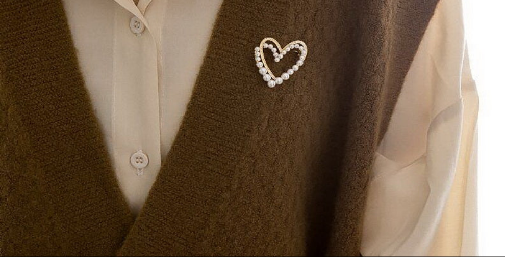 Heart Brooch