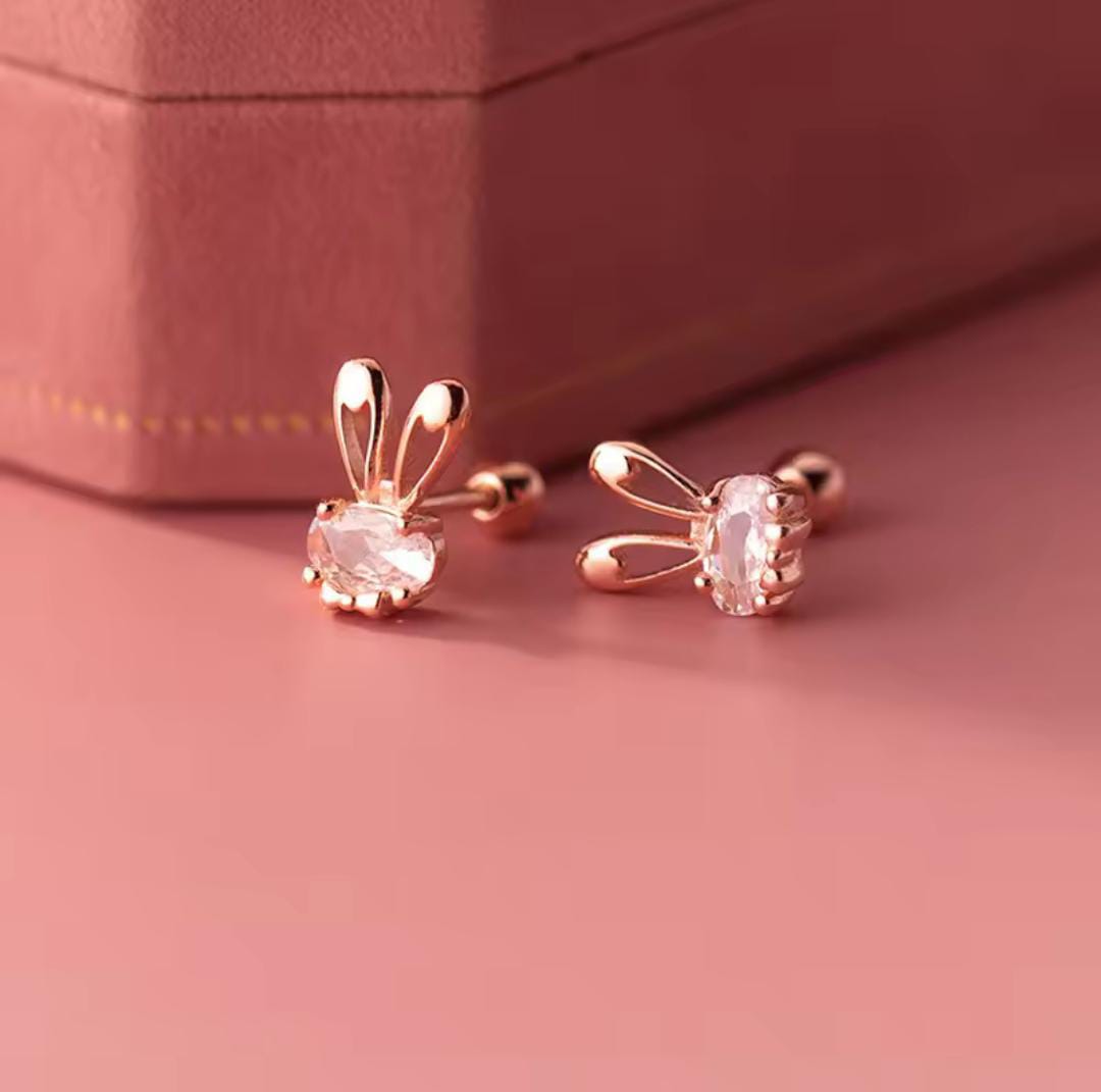 Kids Screwback Sterling Silver Studs