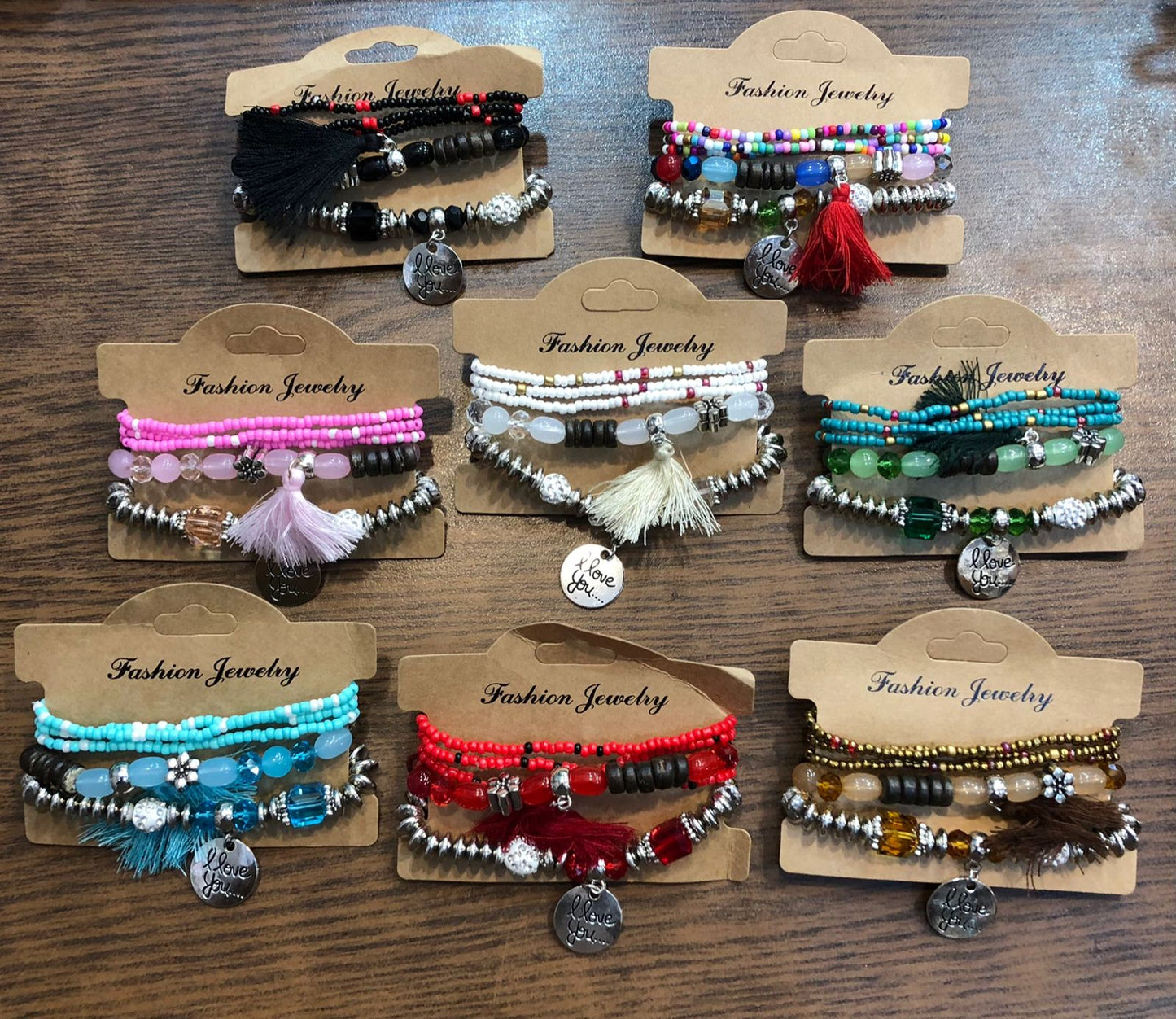 Beaded Bracelet Stacks