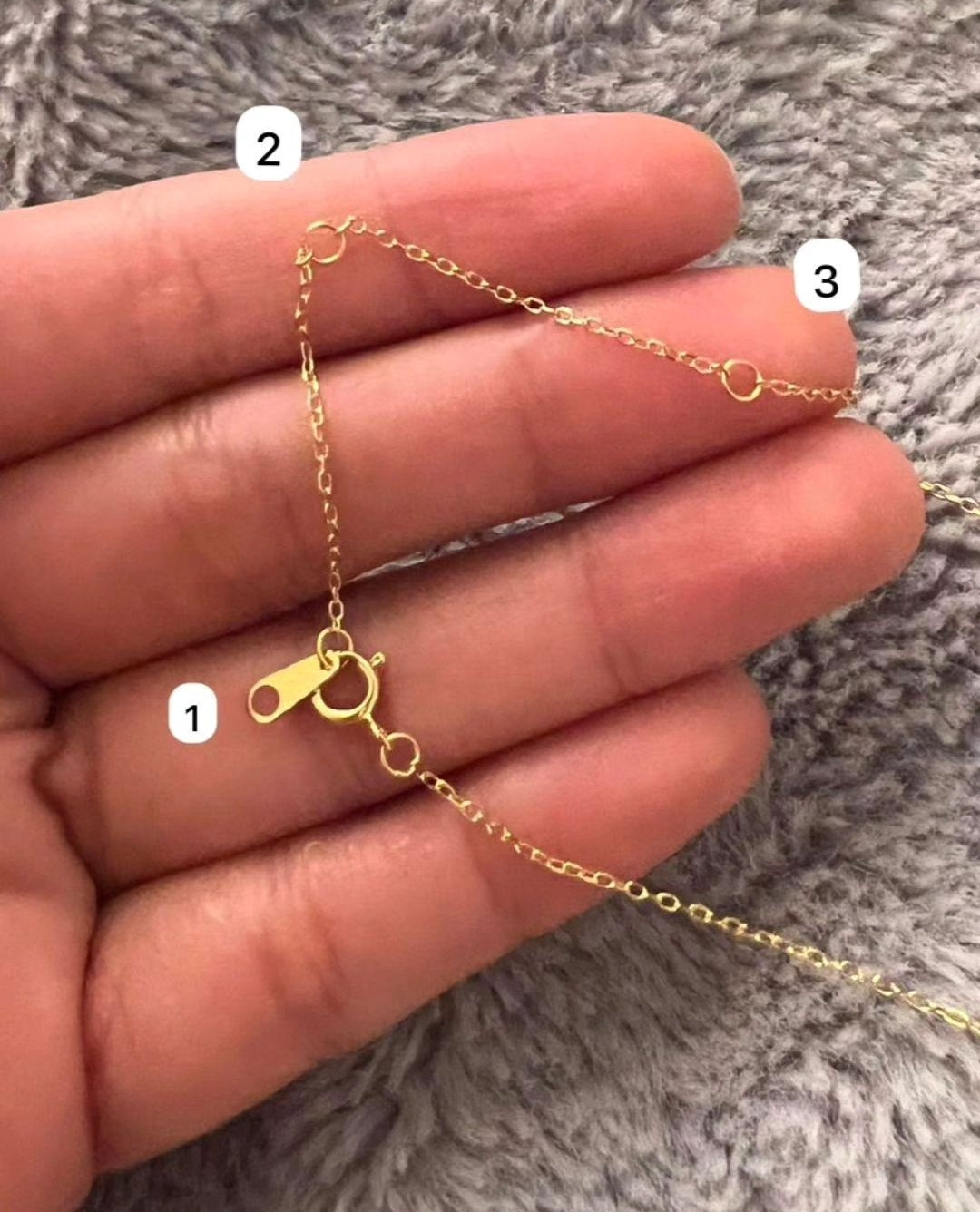 Single Stud Necklace