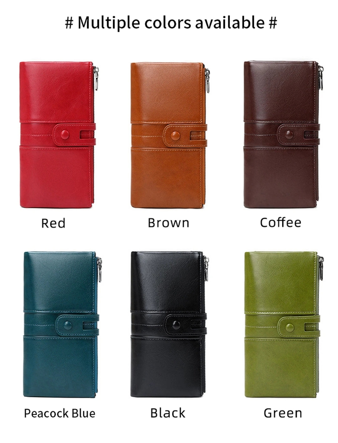 Multi Compartment Wallet