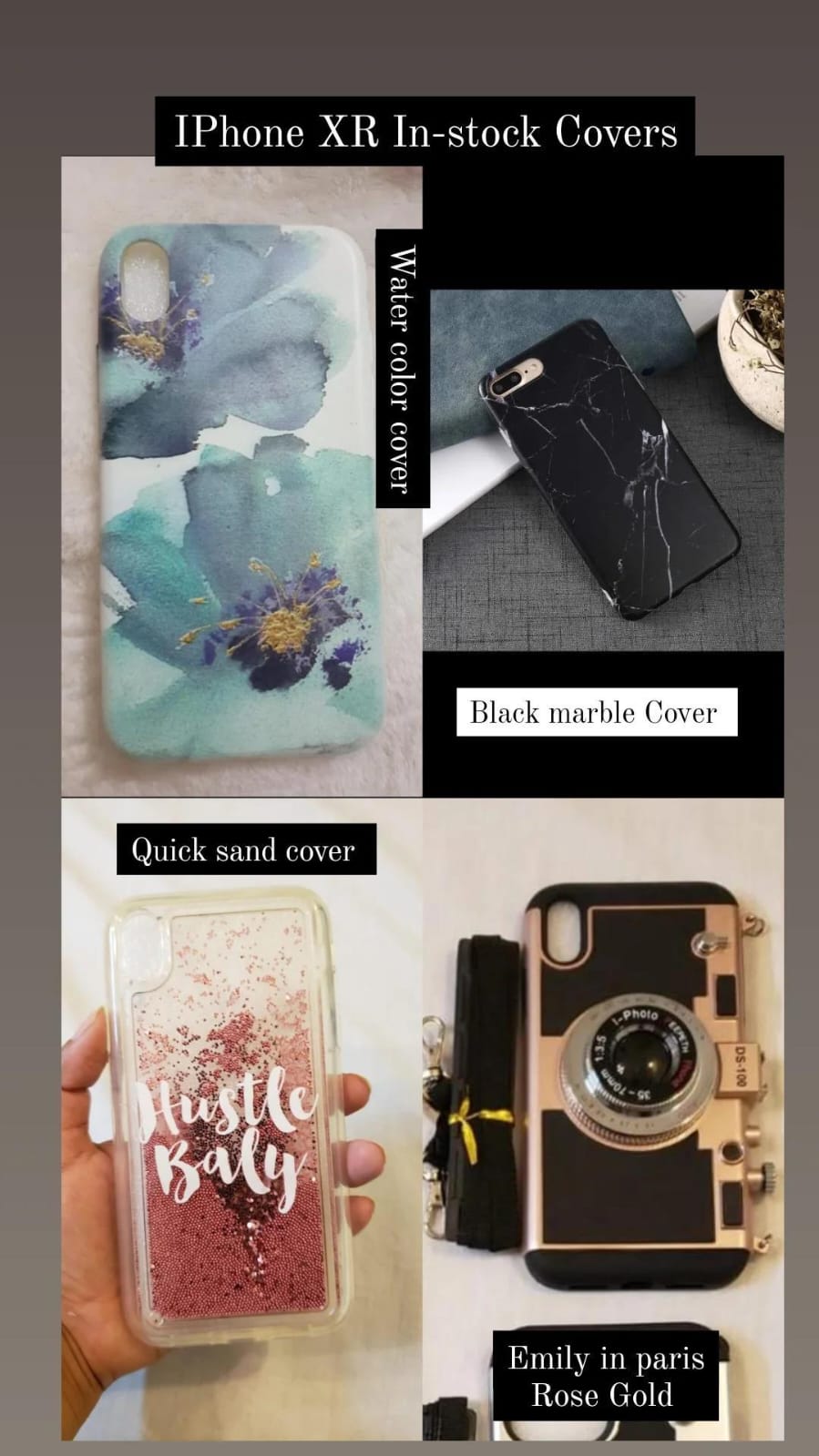 iPhone XR cover - Instock