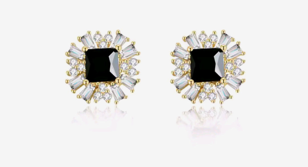 Dark Dazzle Earrings