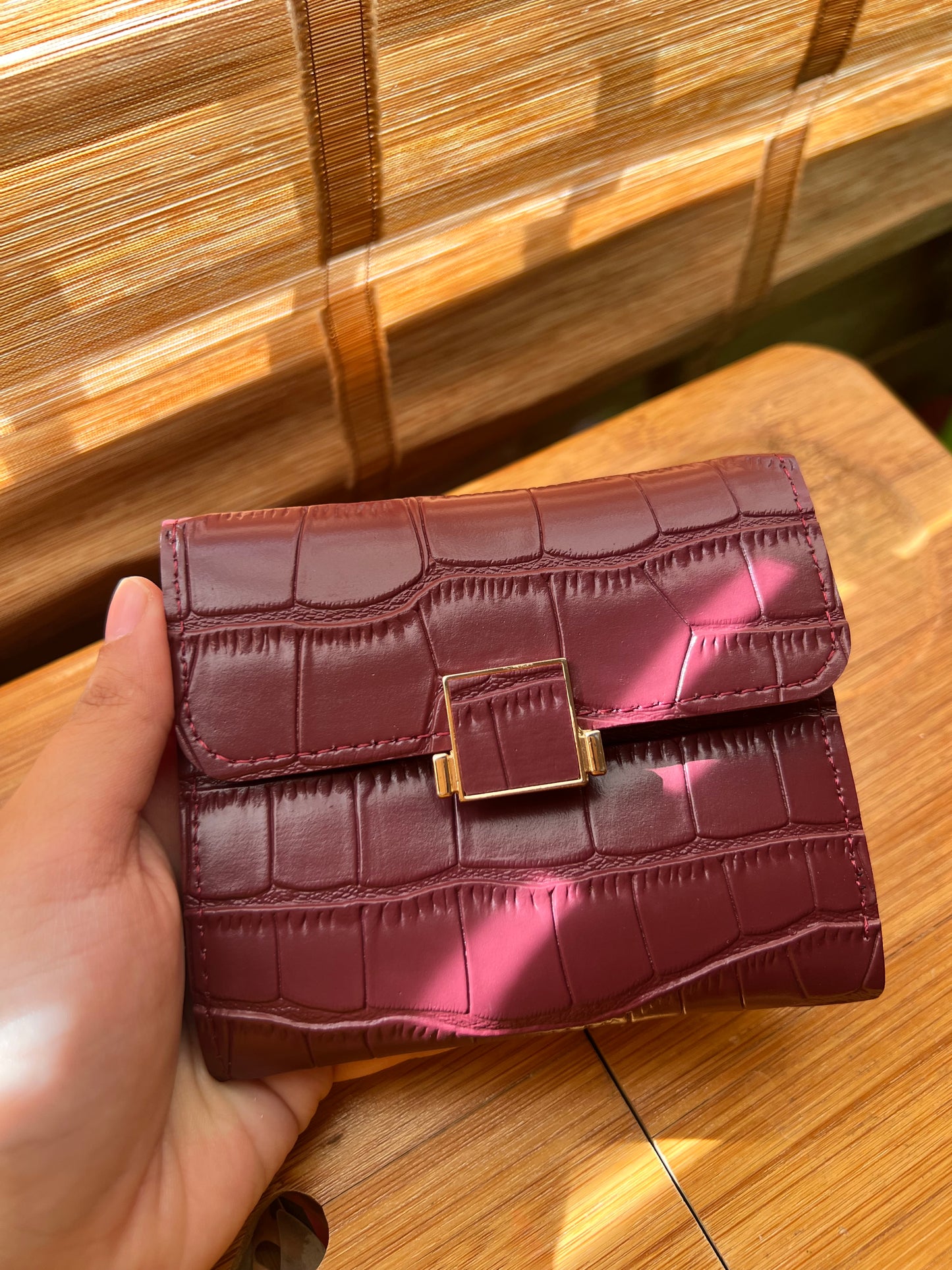 Crocodile Skin Wallets