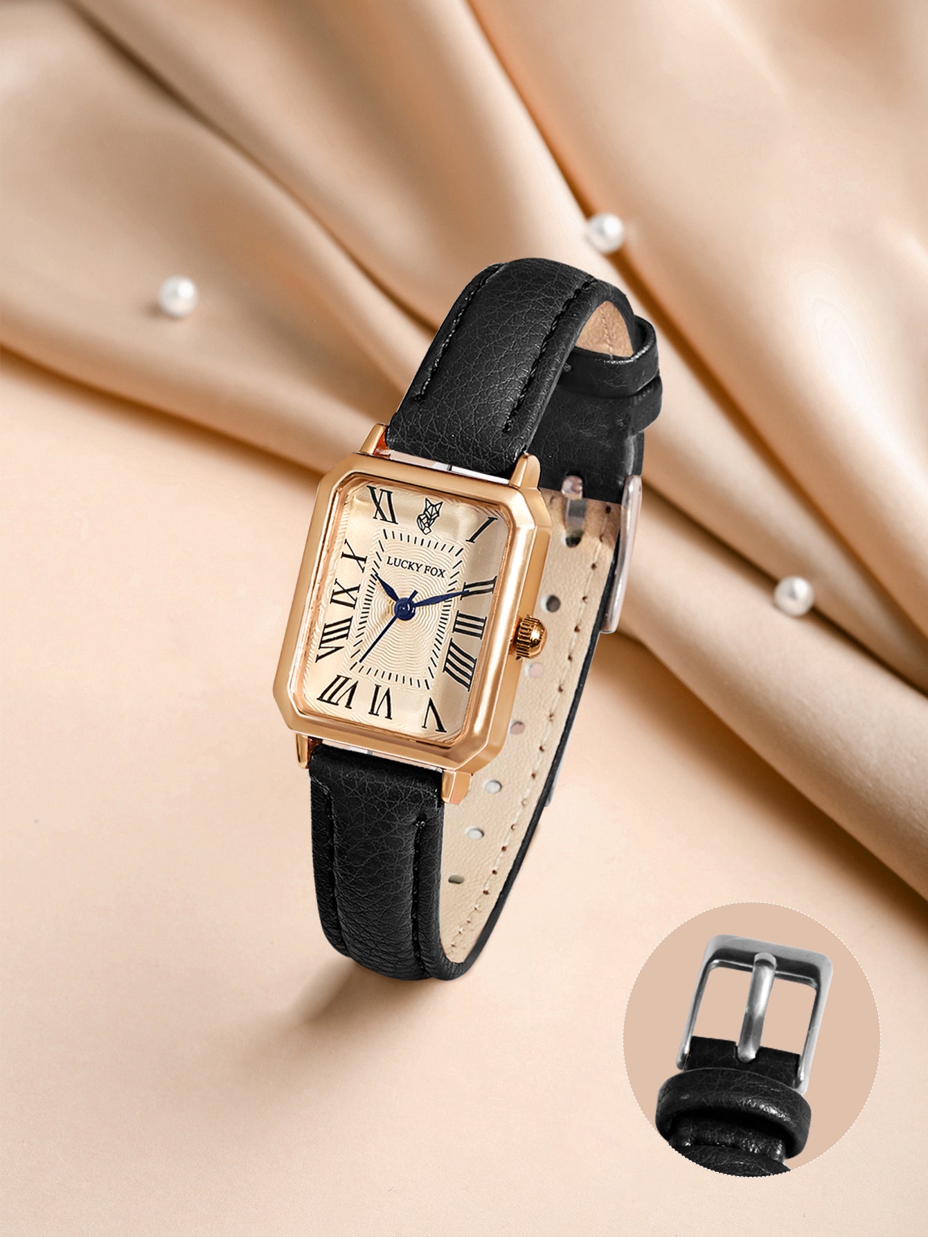 Retro Leather Strap Watch
