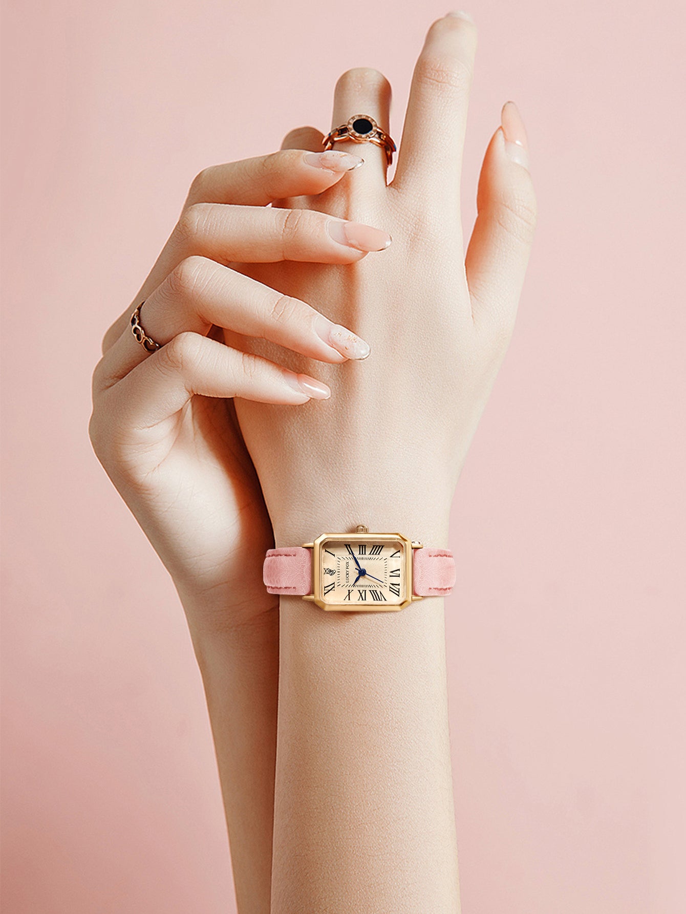 Retro Leather Strap Watch