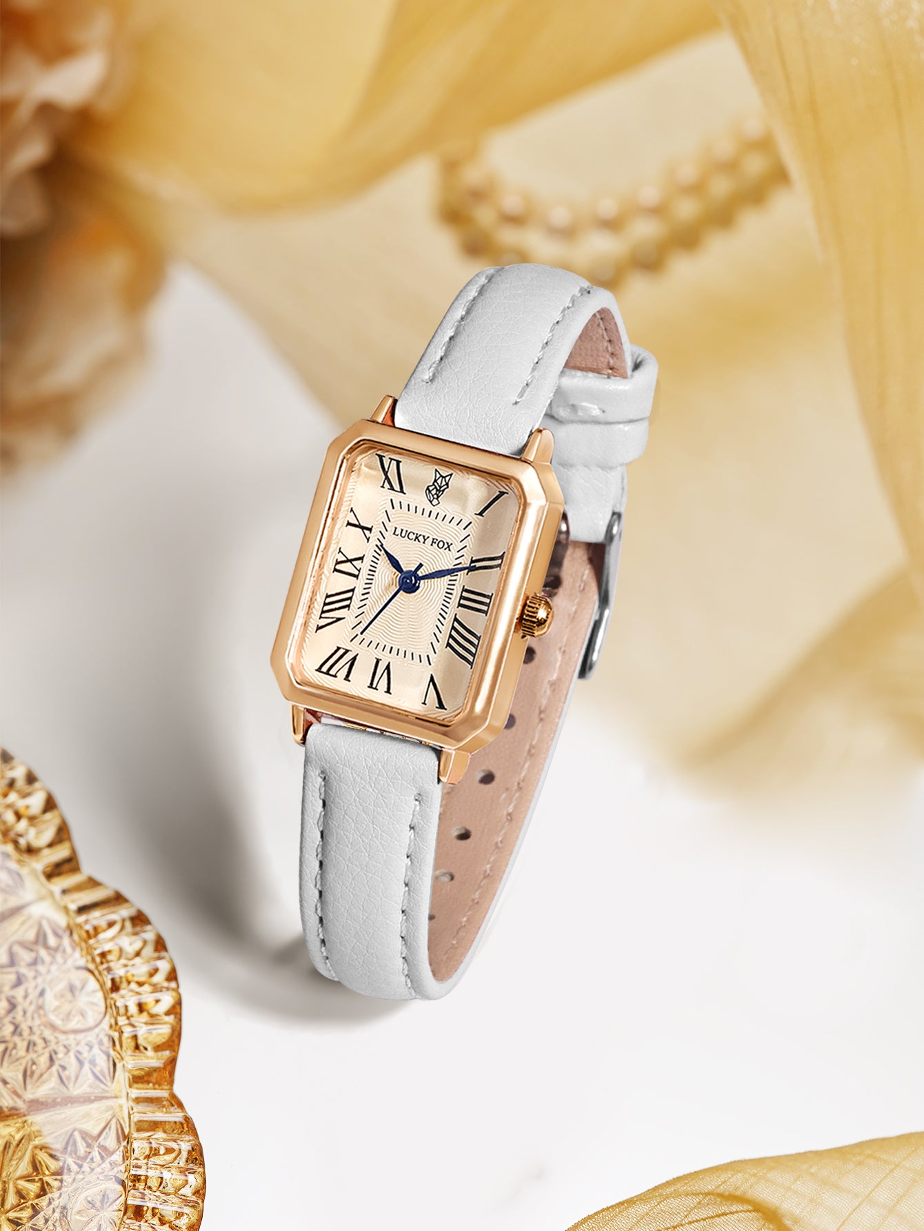 Retro Leather Strap Watch