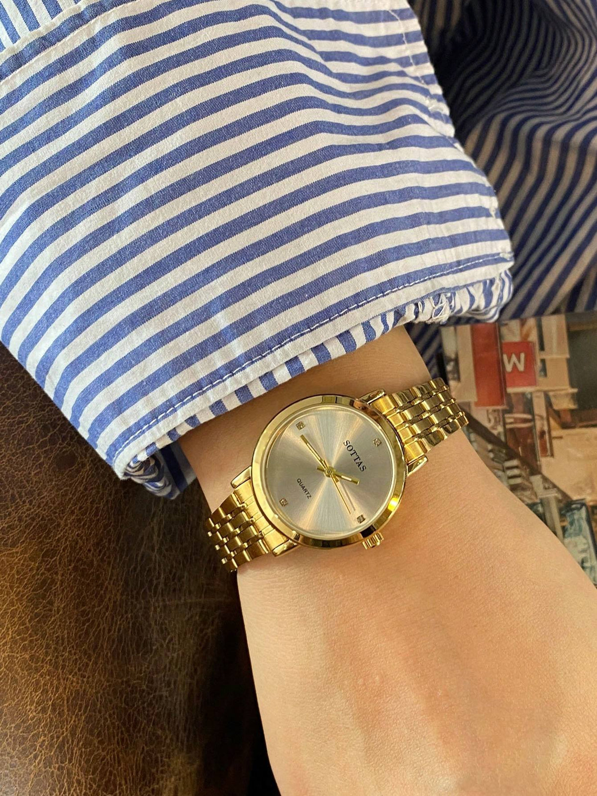 Sottas Gold-Tone Women's Watch