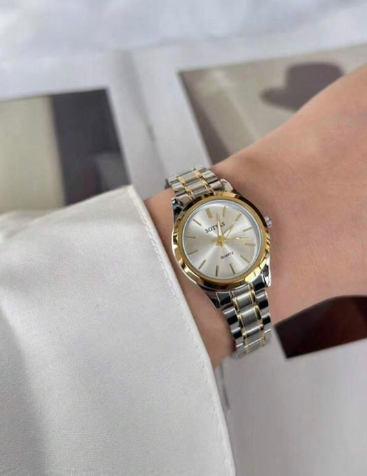 Sottas Round dial Chain Watch
