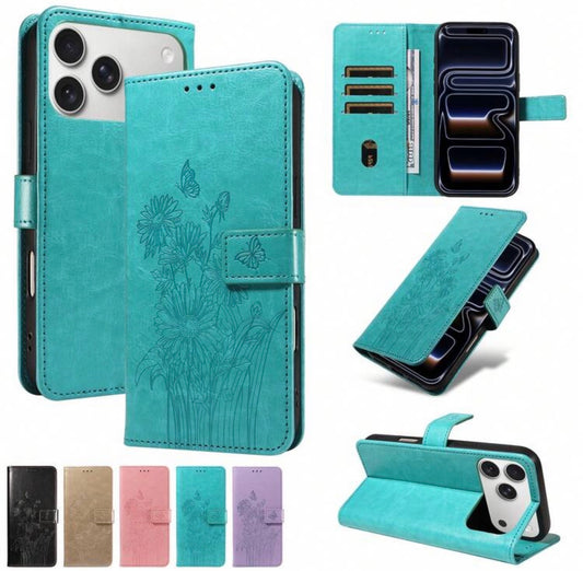 Flip case floral