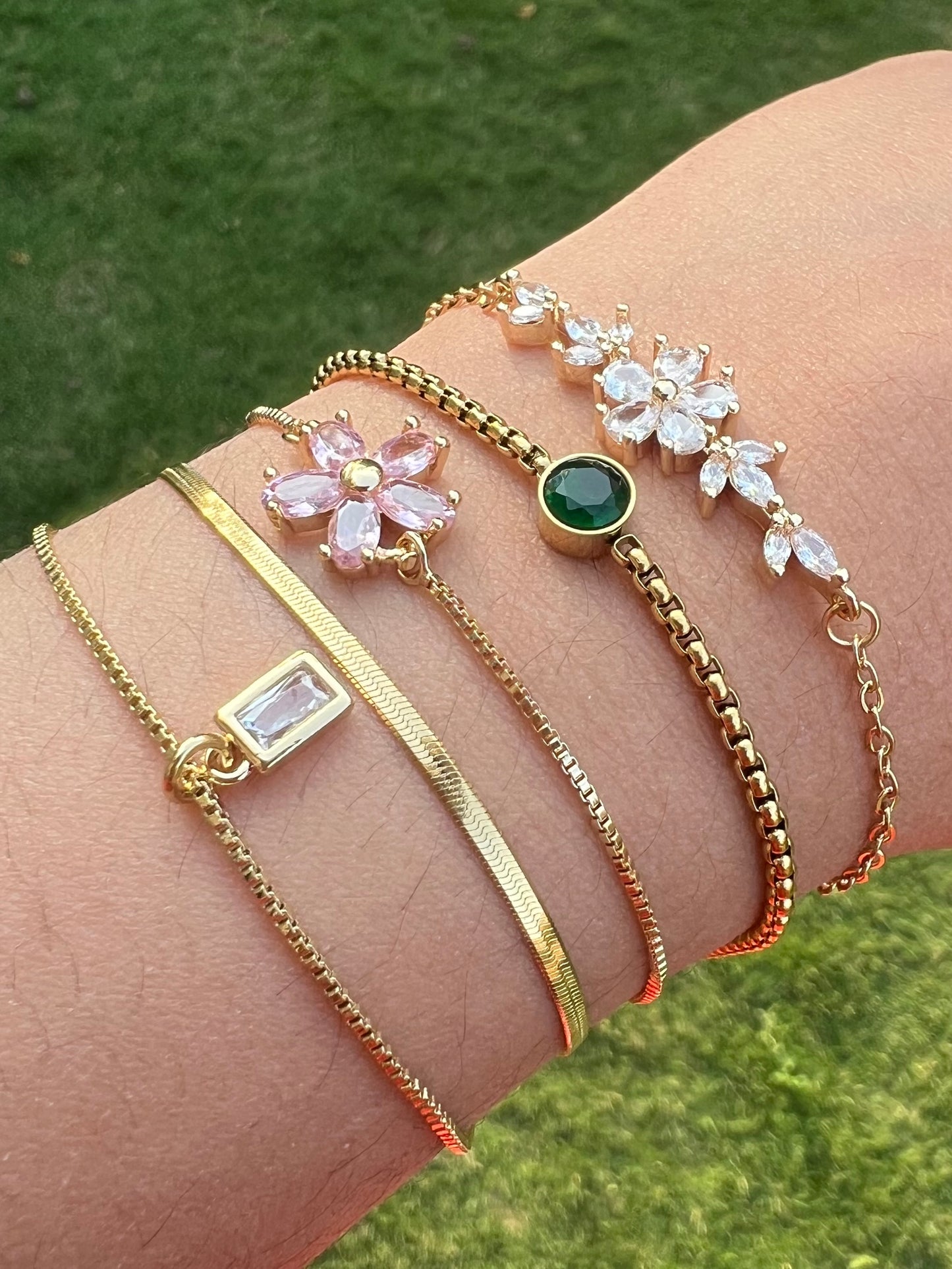 Emerald Grace Bracelet