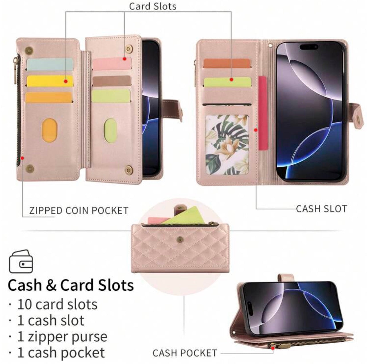 Wallet flip cover
