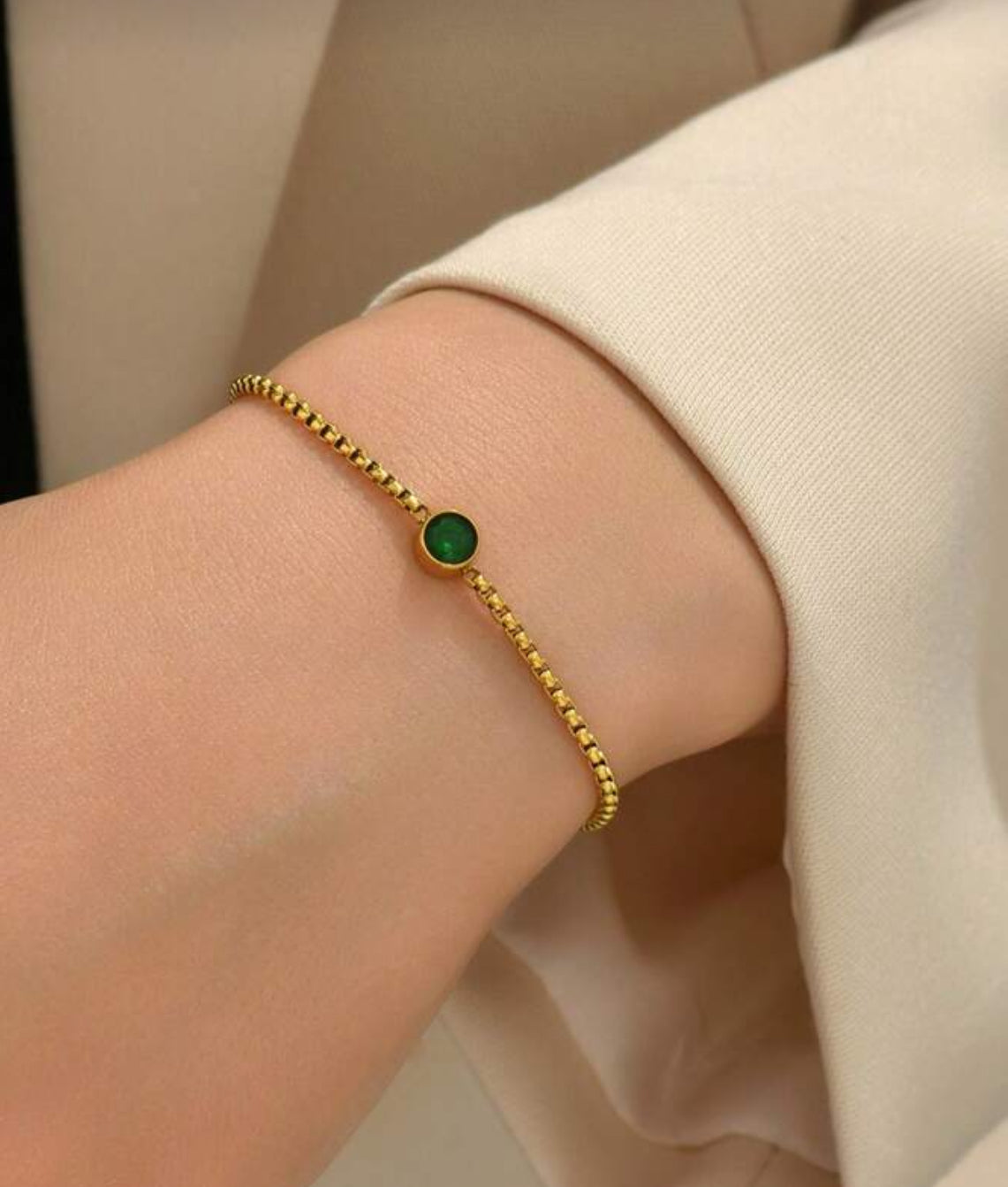 Emerald Grace Bracelet