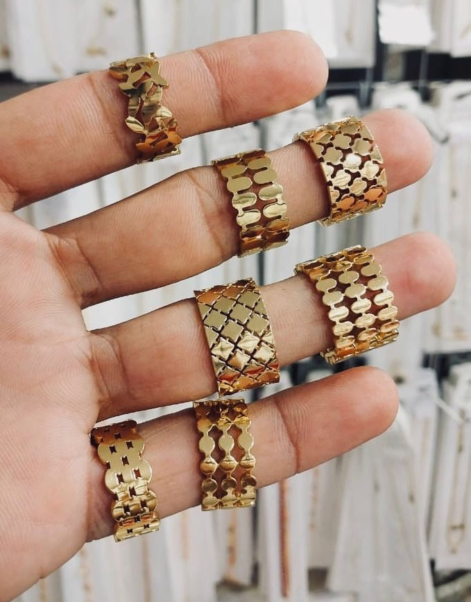 Chunky Adjustable Rings