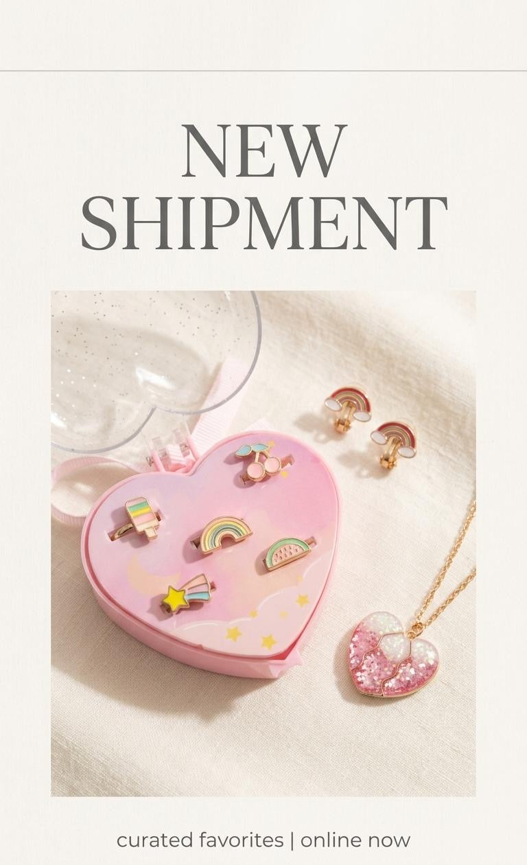 5pcs Kids Adorable Ring Set