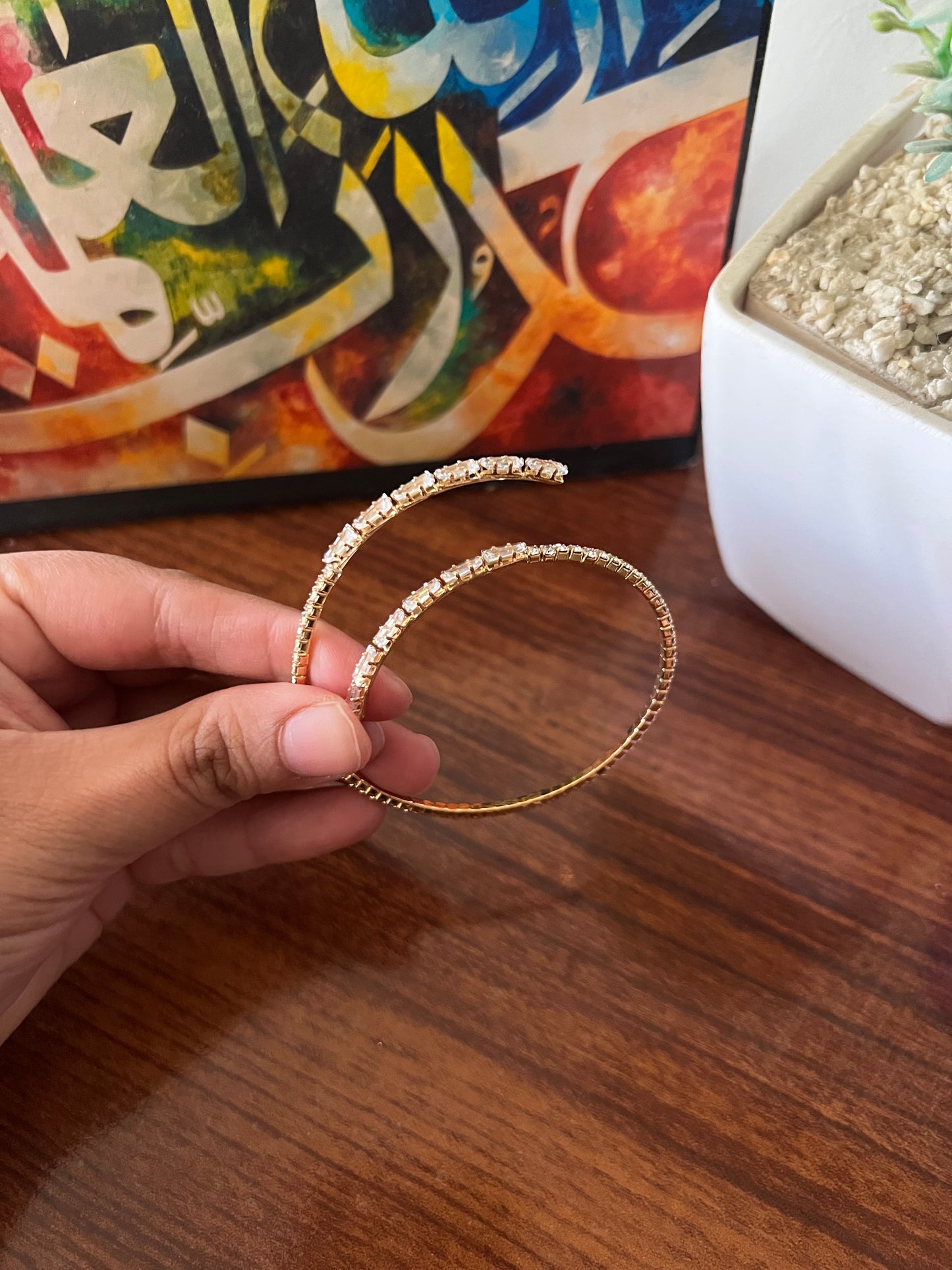 Crystal Cascade Bracelet