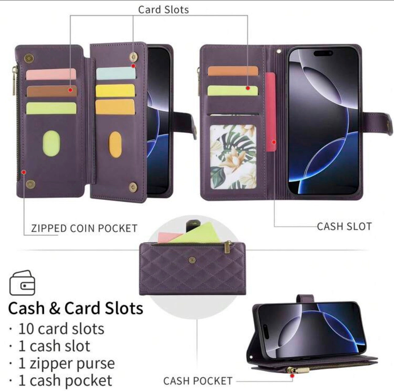 Wallet flip cover