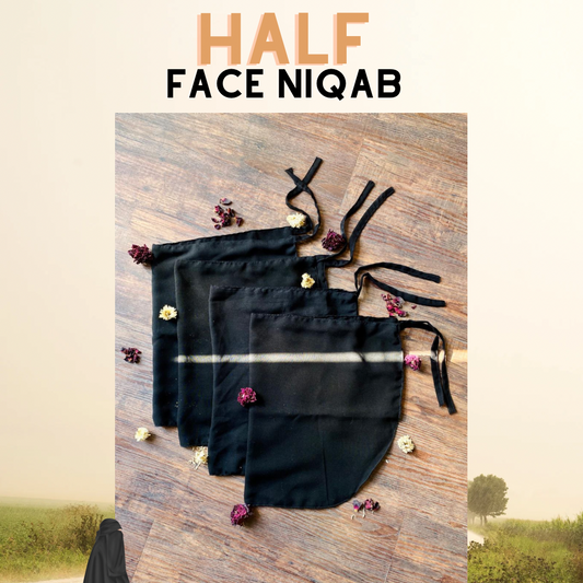 Ayesha~Half face niqab