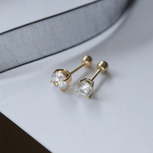Single Ear Stud Earrings