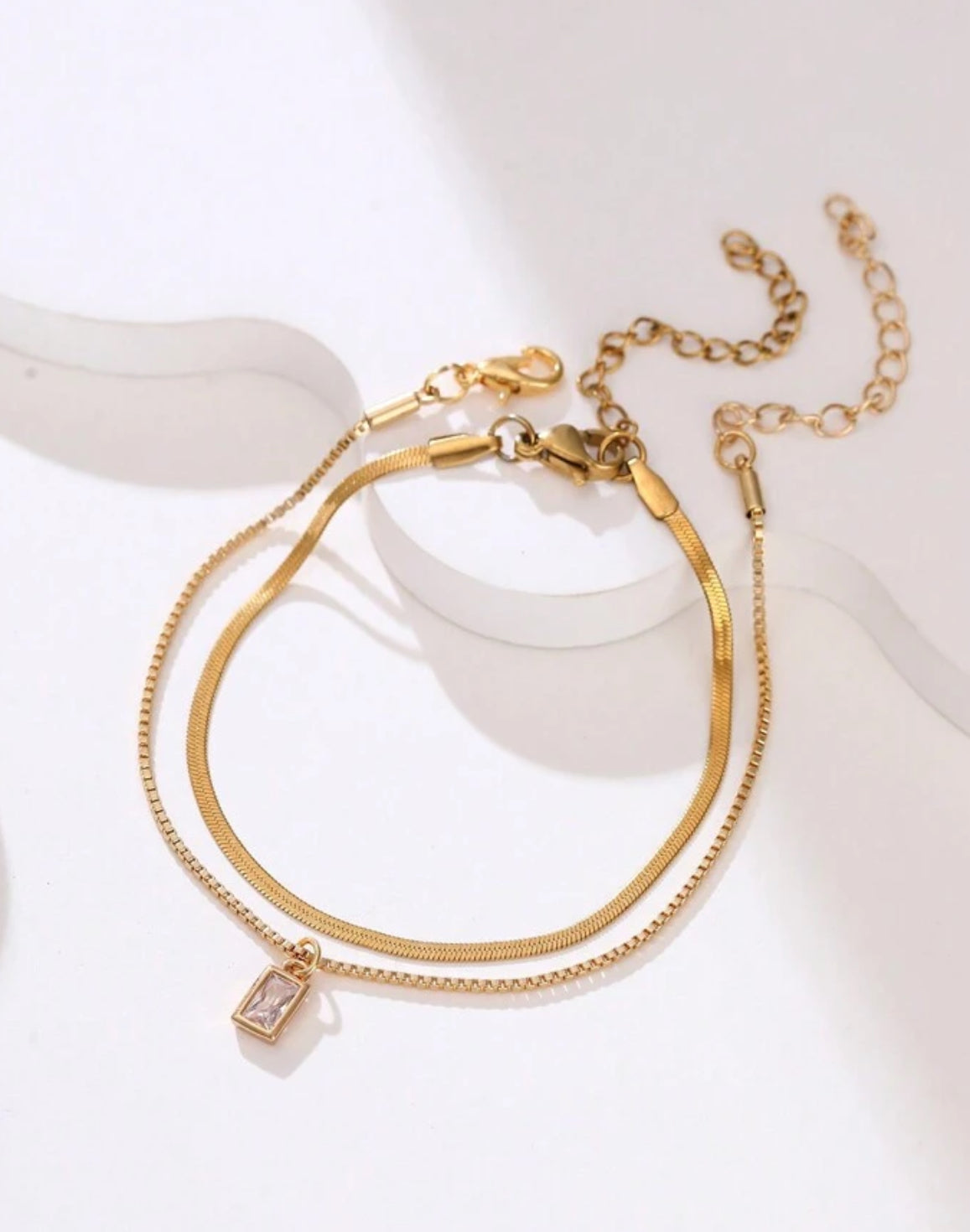 Twin Gleam Bracelets