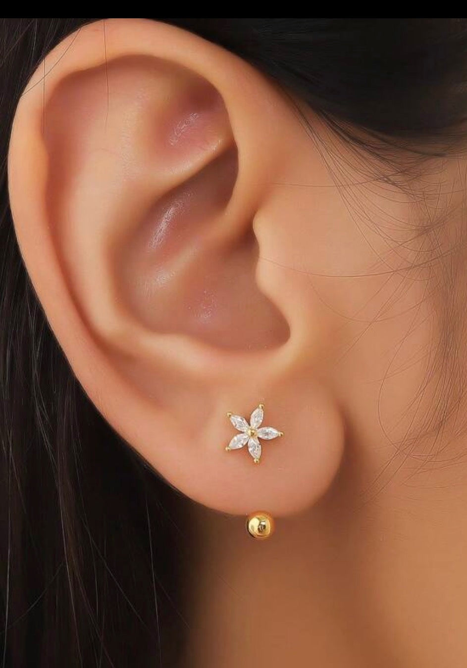 Star Petal Earstuds