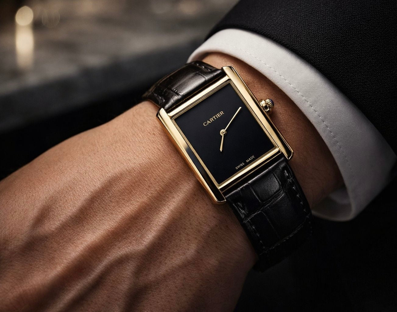 Men’s Leather Watch