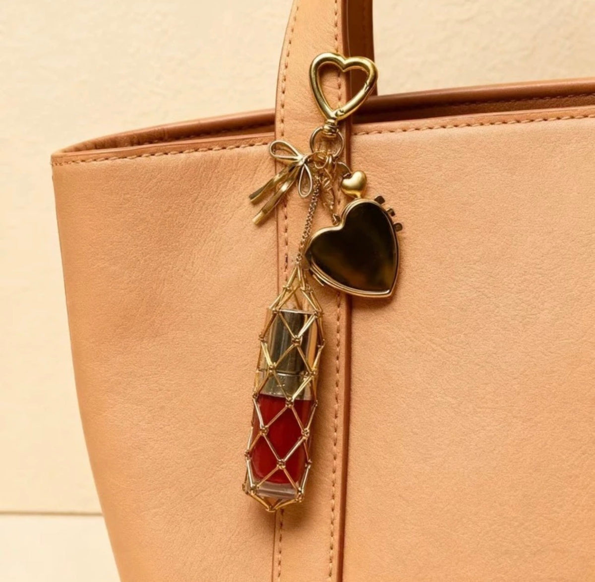 Luxury Lipstick Hanging Keychain