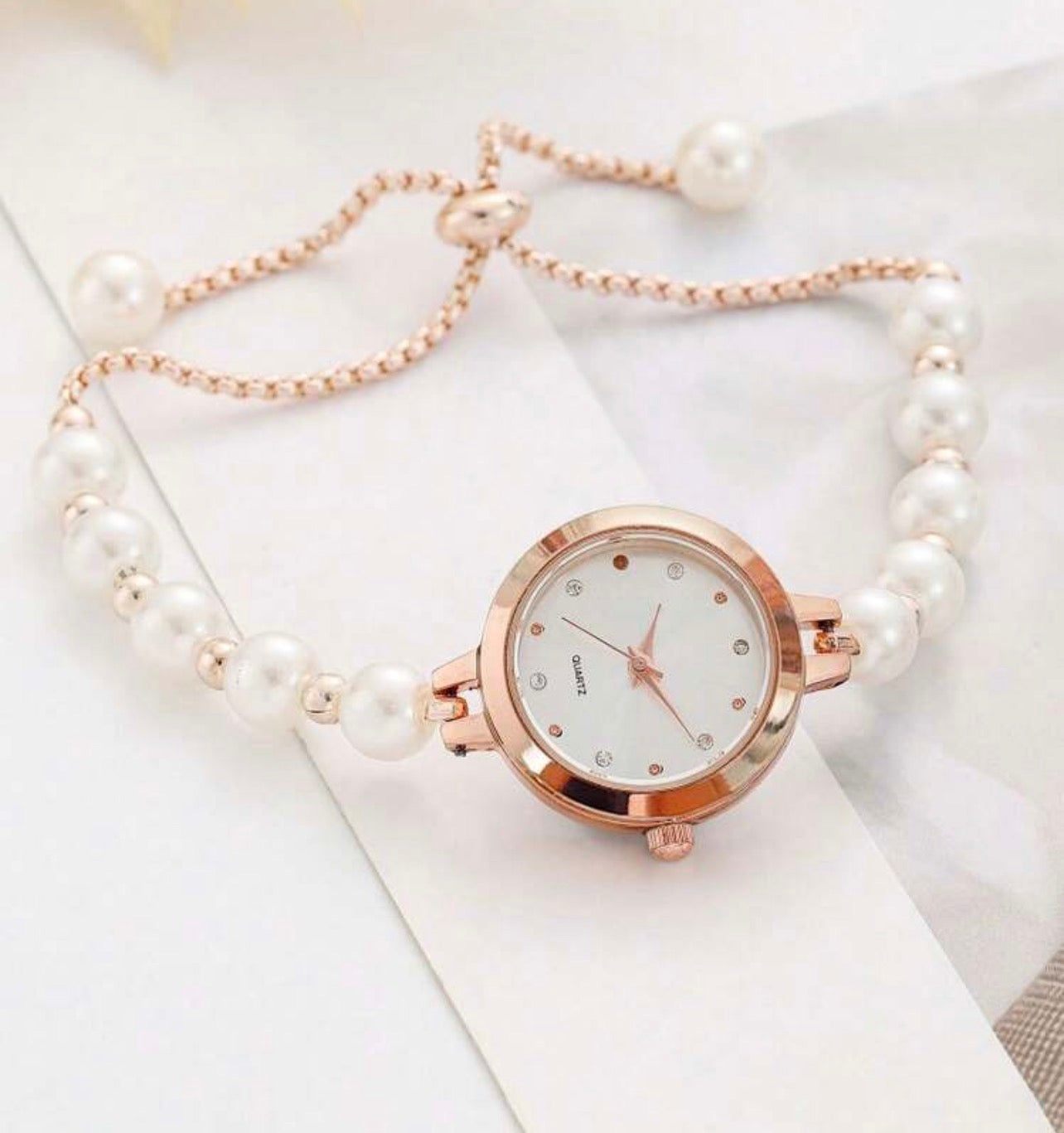 Pearl Adjustable Watch