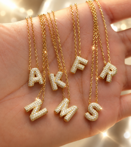 Chunky Initial Necklace