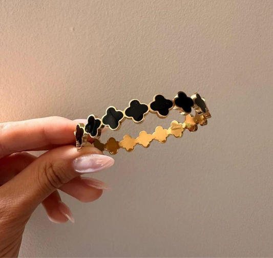 Clover Cuff Bracelet