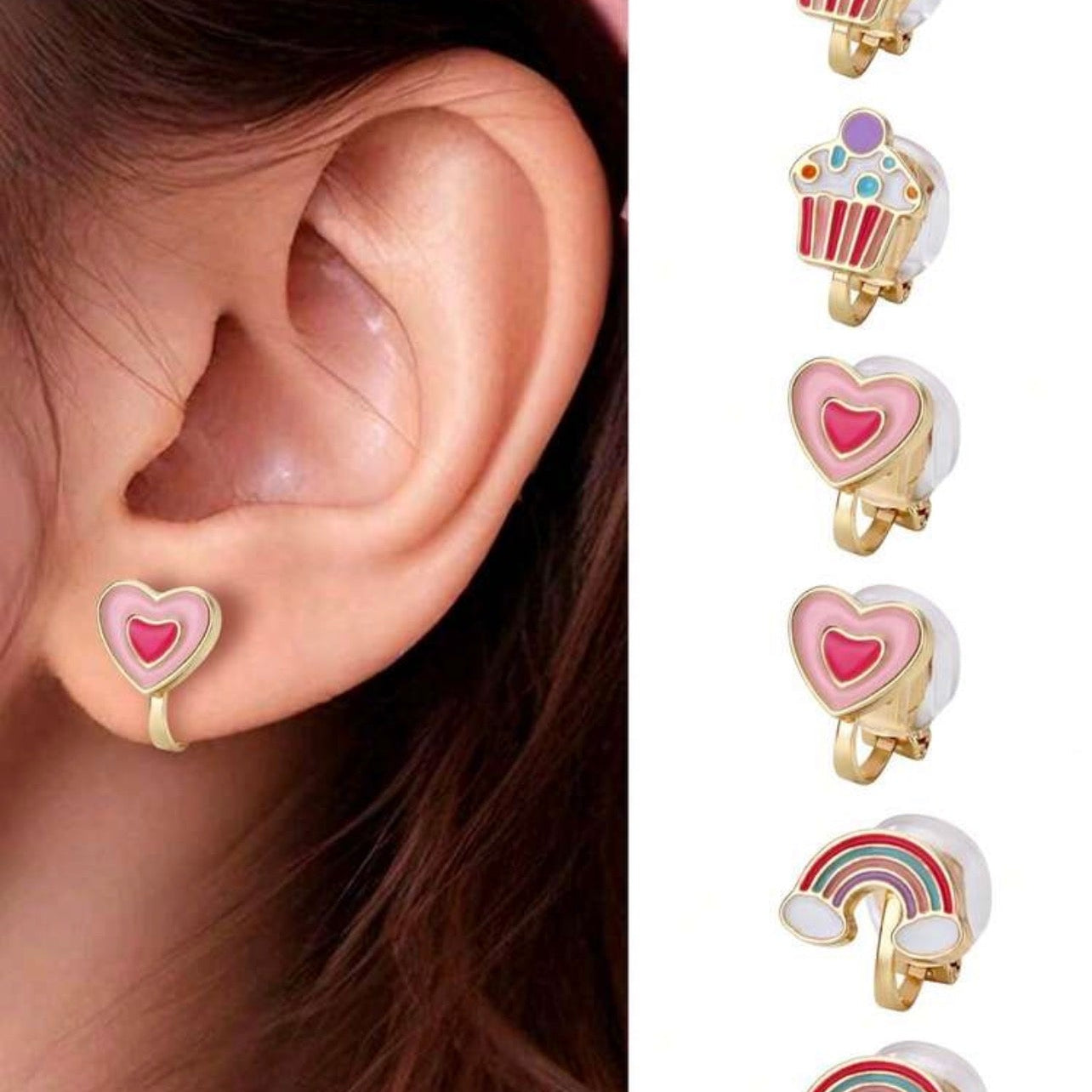 Kids Clip-on Ear Accessories