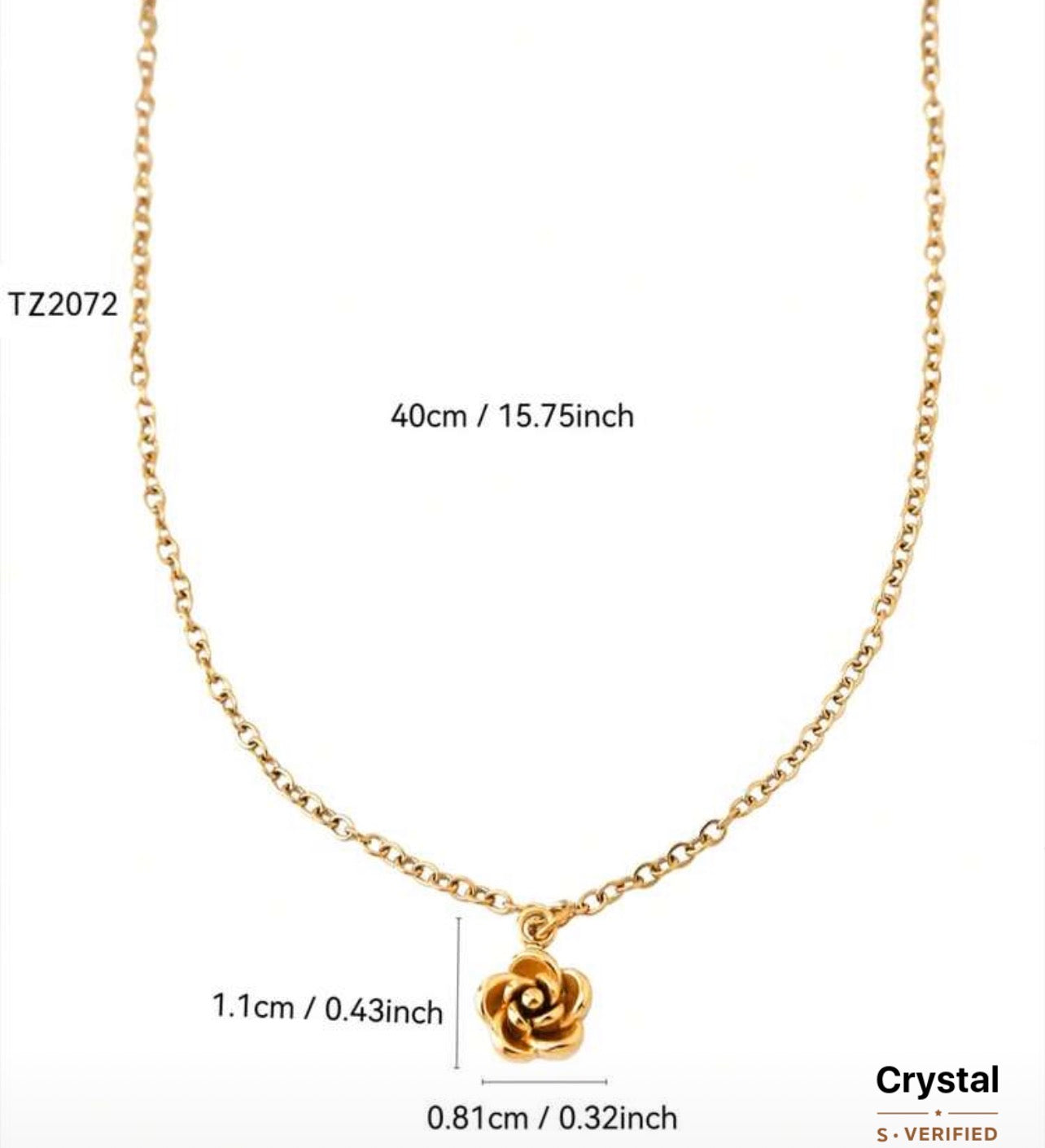 Rose Necklace