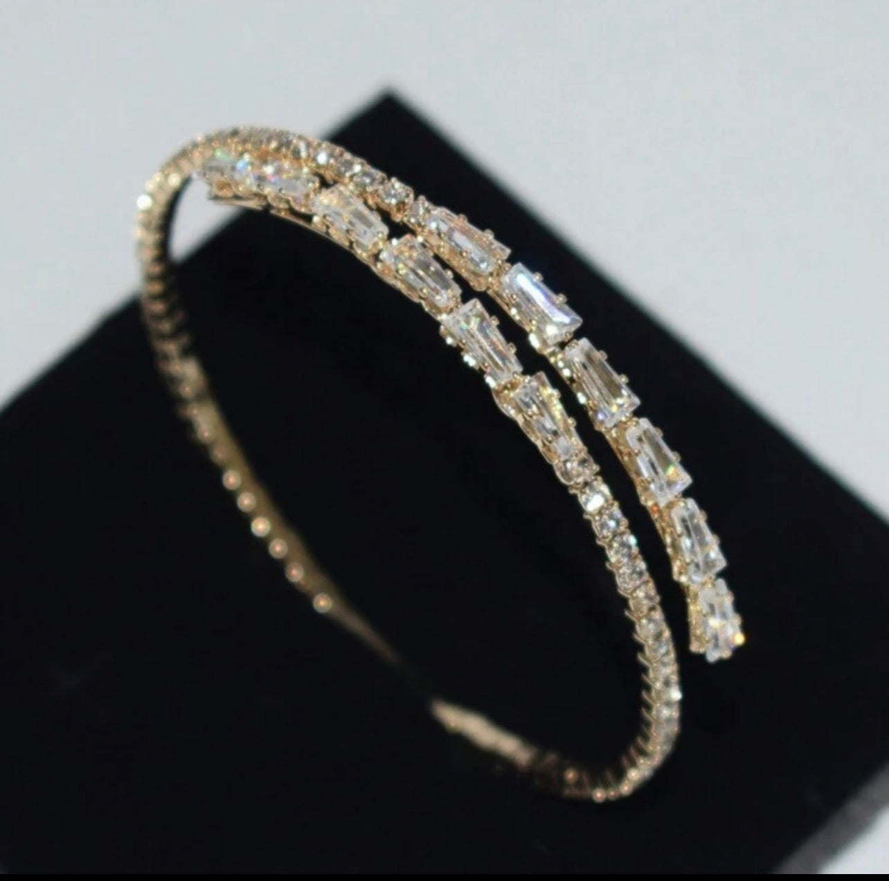 Crystal Cascade Bracelet