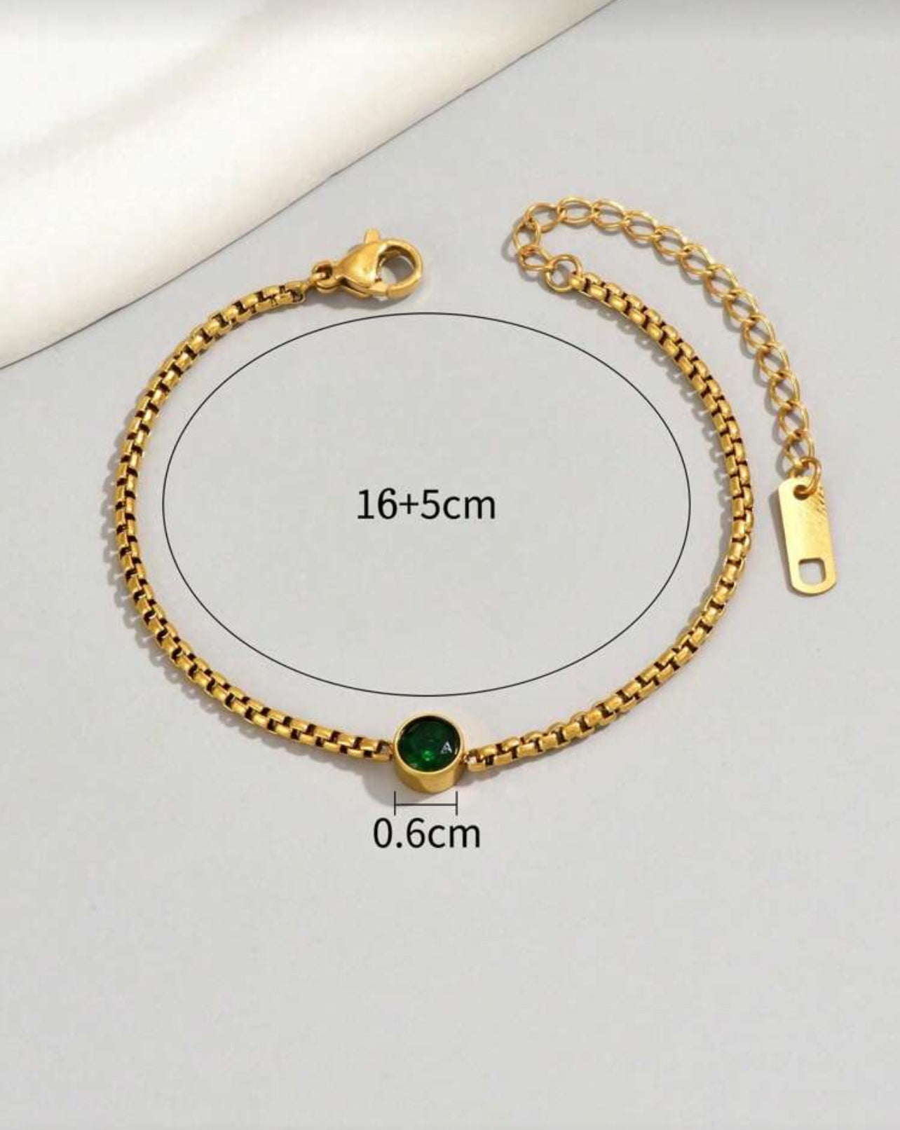 Emerald Grace Bracelet