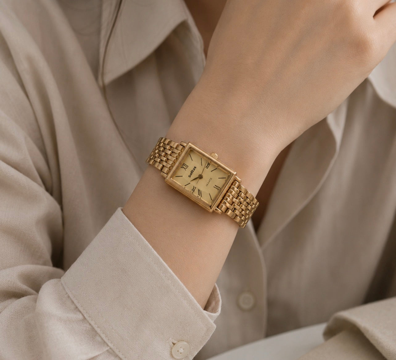 Sottas Square Dial Watch