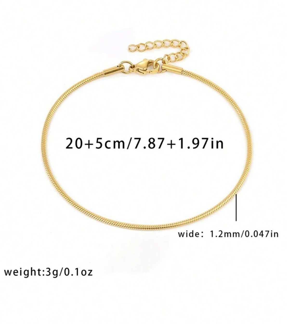 Whisper Anklet