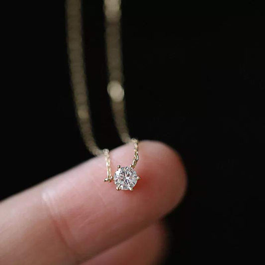 Single Stud Necklace