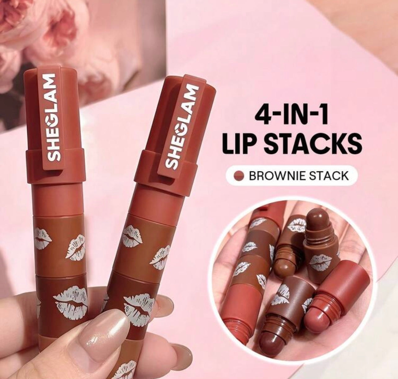 SHEGLAM stack lip shades
