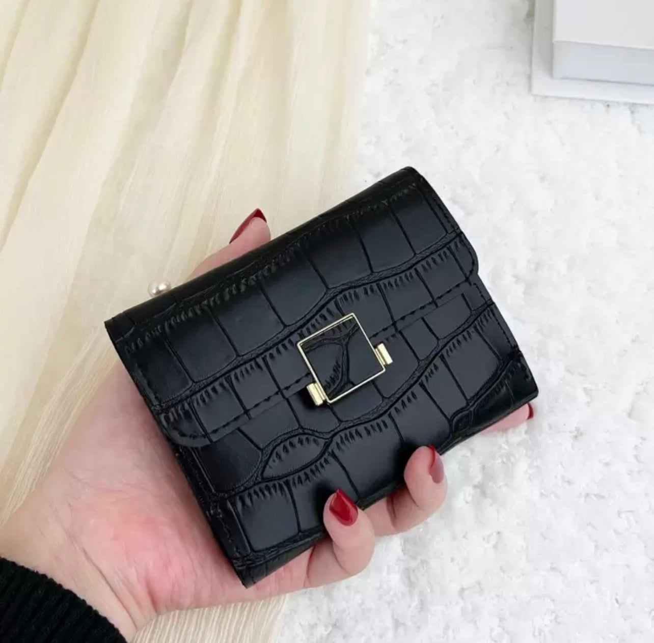 Crocodile Skin Wallets - Brooched product photo 2