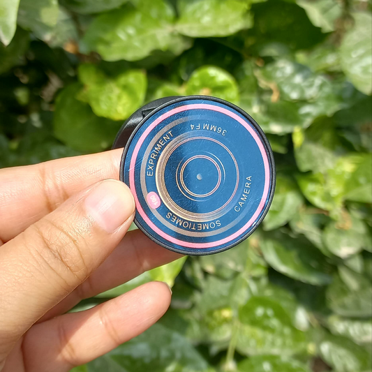 Pink Camera Lens Pop Socket