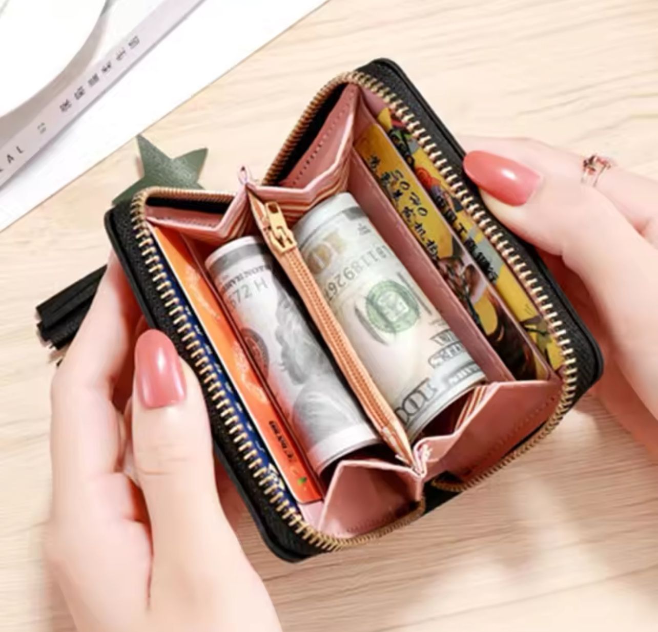 Mini Hearts Wallet