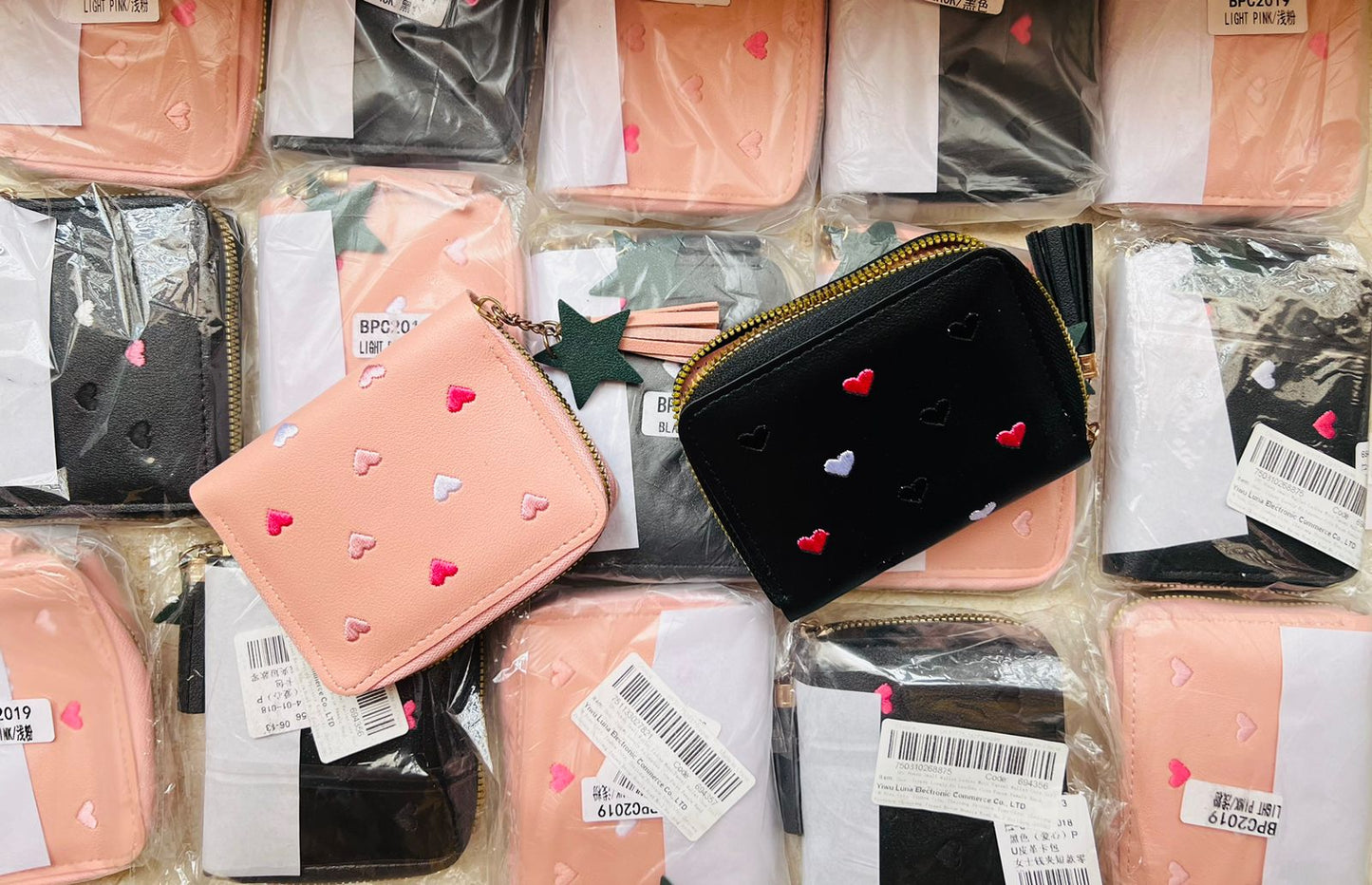 Mini Hearts Wallet