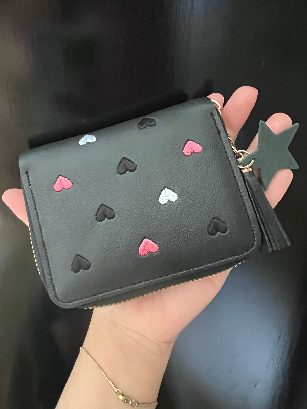 Mini Hearts Wallet