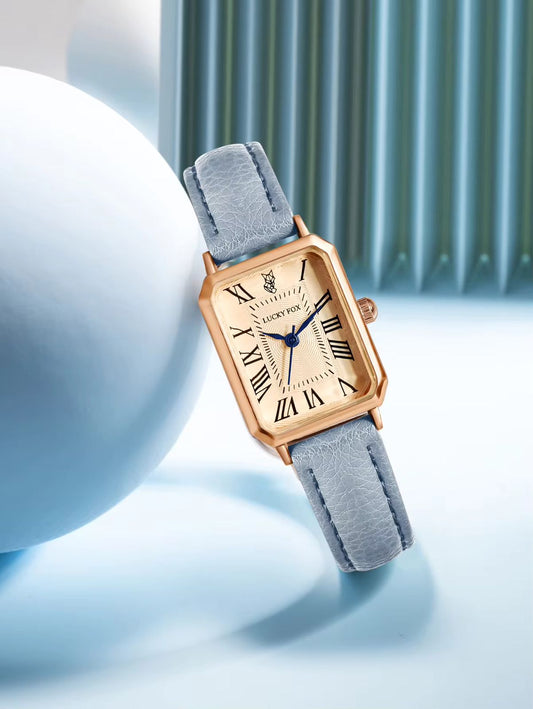 Retro Leather Strap Watch