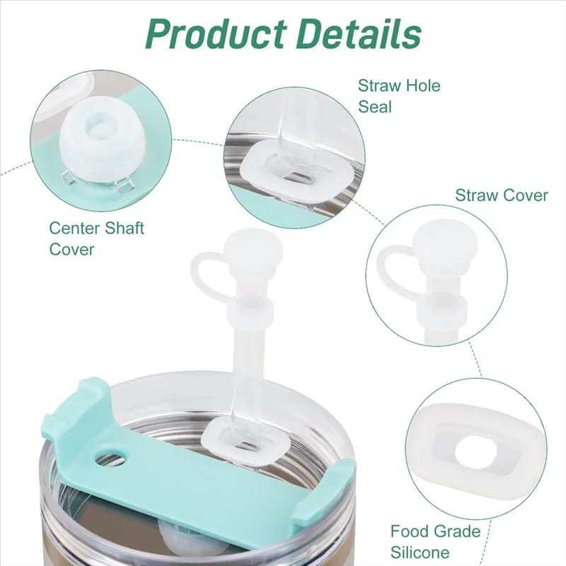 Spill proof accessories for tumblers